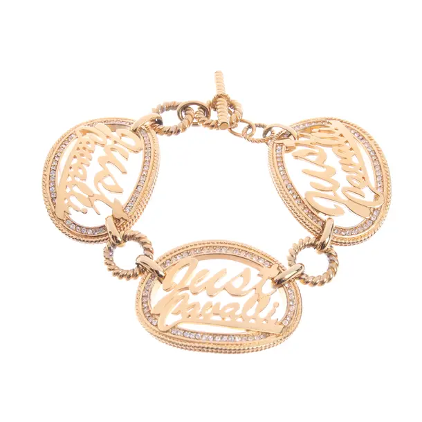 Armband in Metallic, Metall (metallisch, metallisiert), Just Cavalli