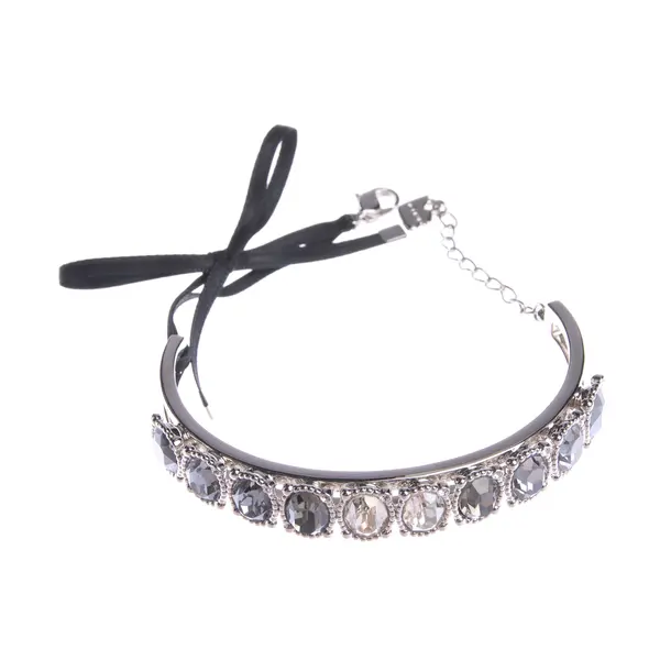 Bracelet in Metallic, Metal (metallic, metallized), Swarovski