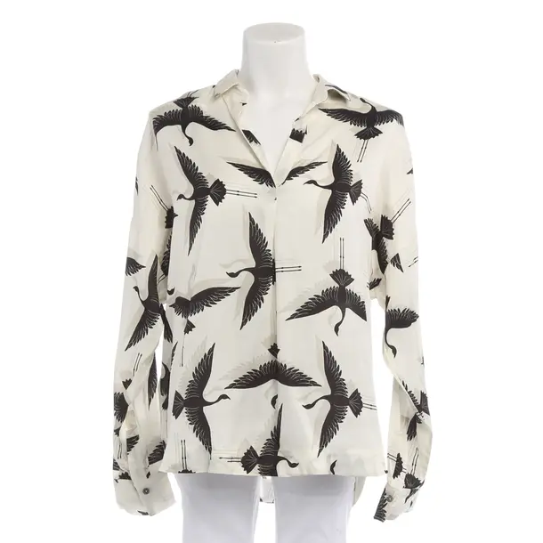 Blouse in White, Viscose, 0039 Italy