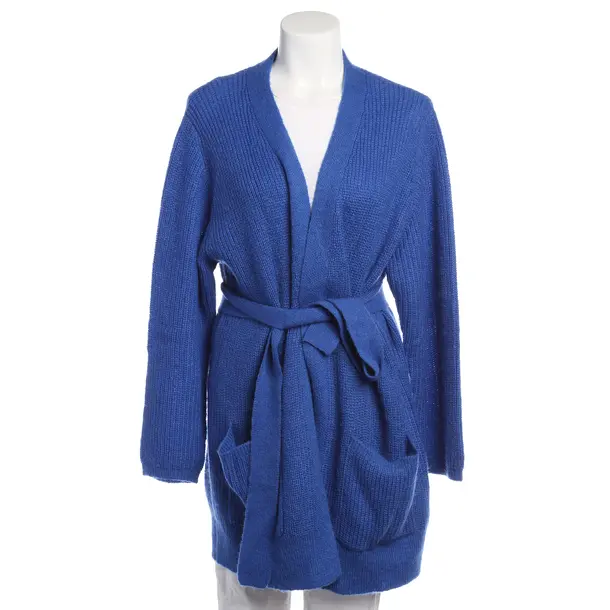 Cardigan in Blue, Wool, 0039 Italy