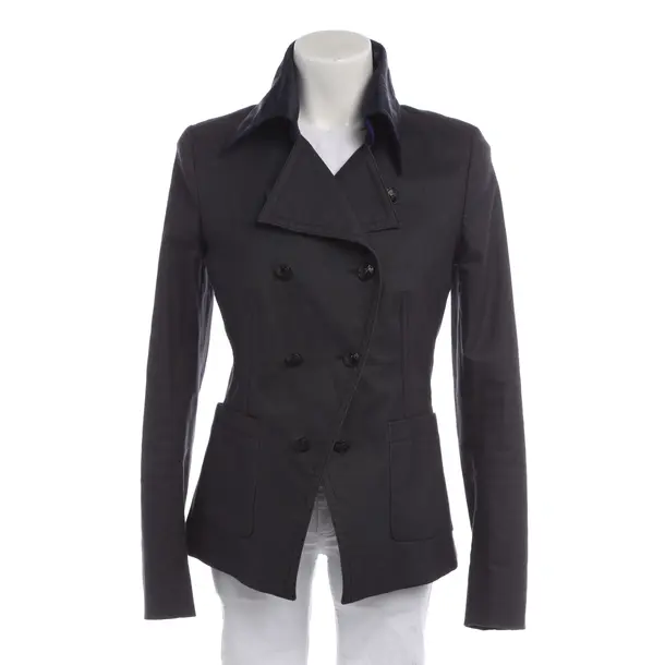 Mid-Season Jacket in Gray, Cotton, Drykorn