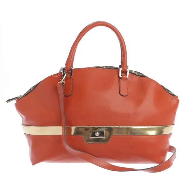 Handbag in Orange, Leather, Coccinelle