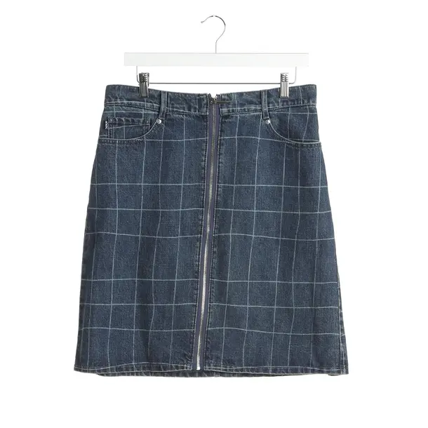 Skirt in Blue, Cotton, Hugo Boss Red Label