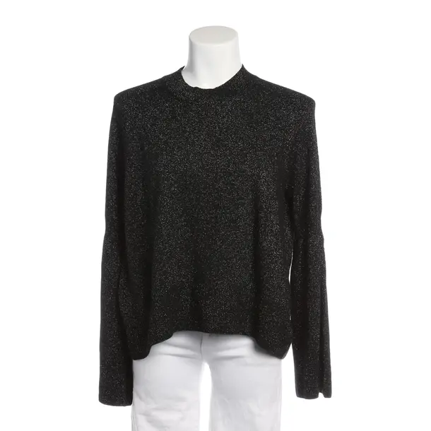 Jumper in Black, Cotton, Hugo Boss