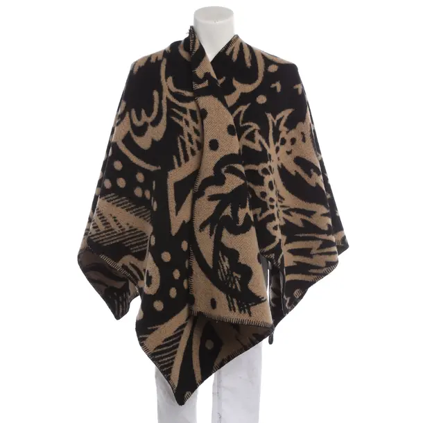 Poncho in Mehrfarbig, Wolle, Burberry