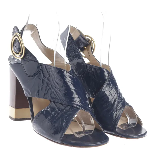 Heeled Sandals in Multicolored, , Chloé
