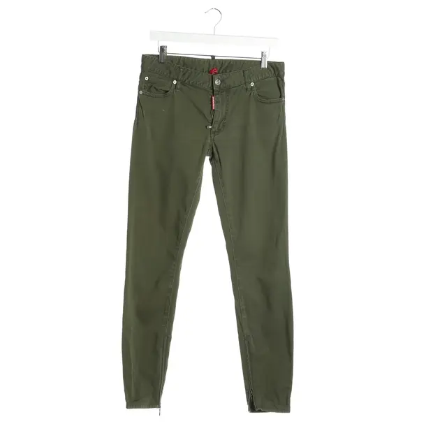 Pants in Green, Cotton, Dsquared