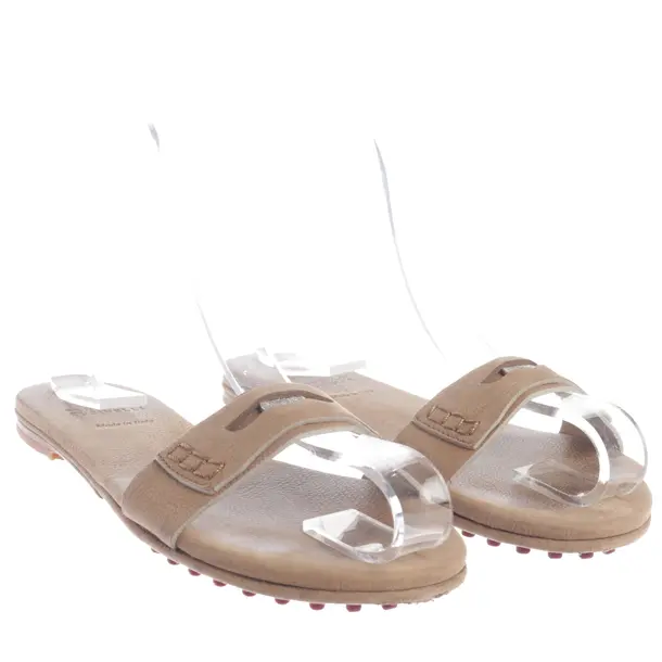 Sandals in Brown, , Brunello Cucinelli