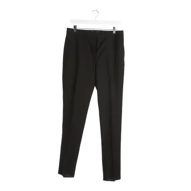 Hose in Schwarz, Wolle, Burberry