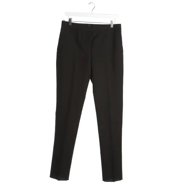 Hose in Schwarz, Wolle, Burberry