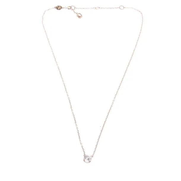 Necklace in Metallic, Metal (metallic, metallized), Swarovski