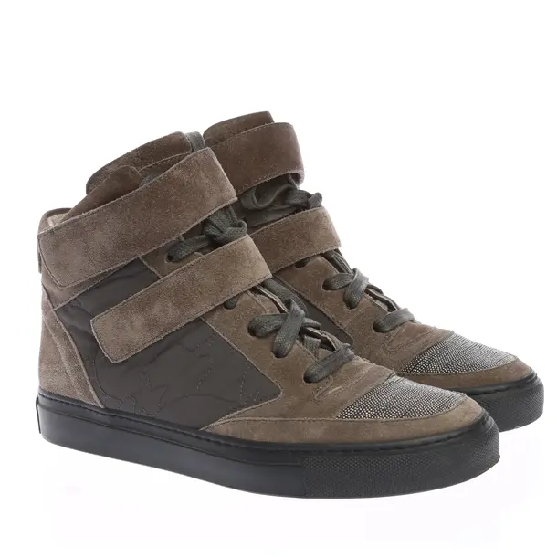 Stiefeletten in Braun, , Brunello Cucinelli