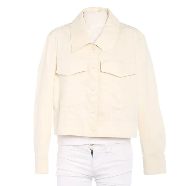 Sommerjacke in Weiß, Baumwolle, Marc Cain Sports