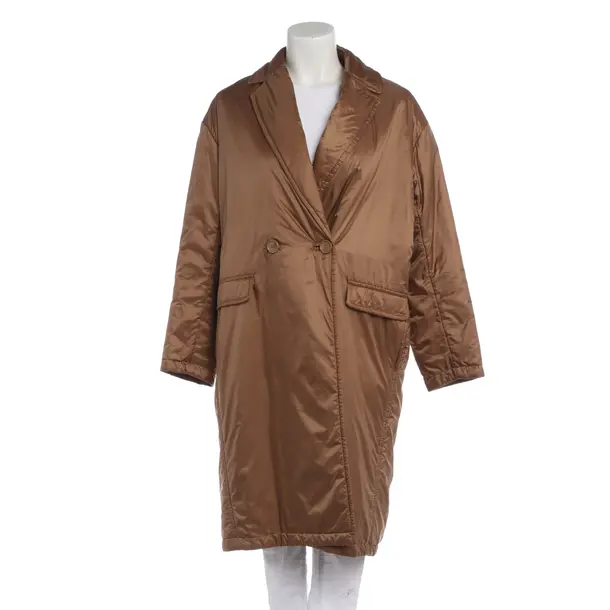 Übergangsmantel in Braun, Polyester, Max Mara