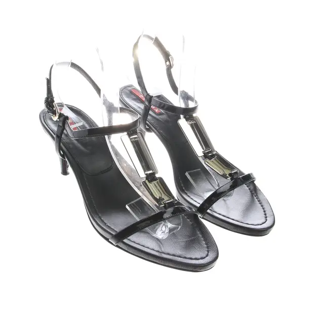 Sandaletten in Schwarz, , Prada