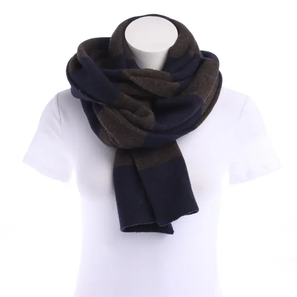 Schal in Blau, Wolle, Gant