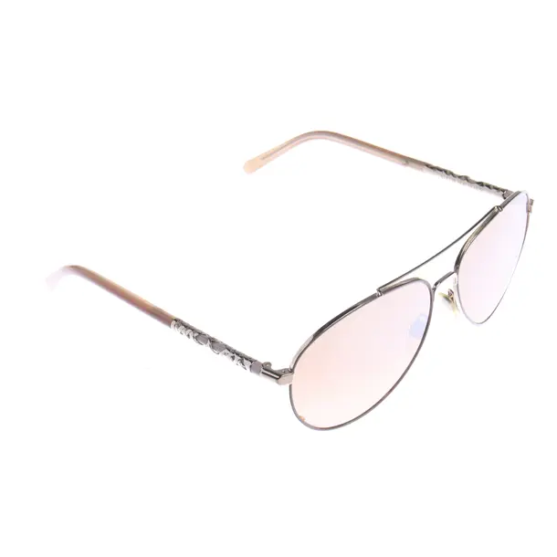 Sonnenbrille in Metallic, Kunststoff / Metall, Burberry