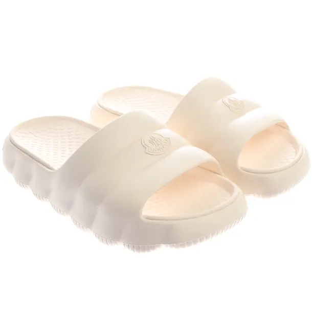 Slides in White, , Moncler