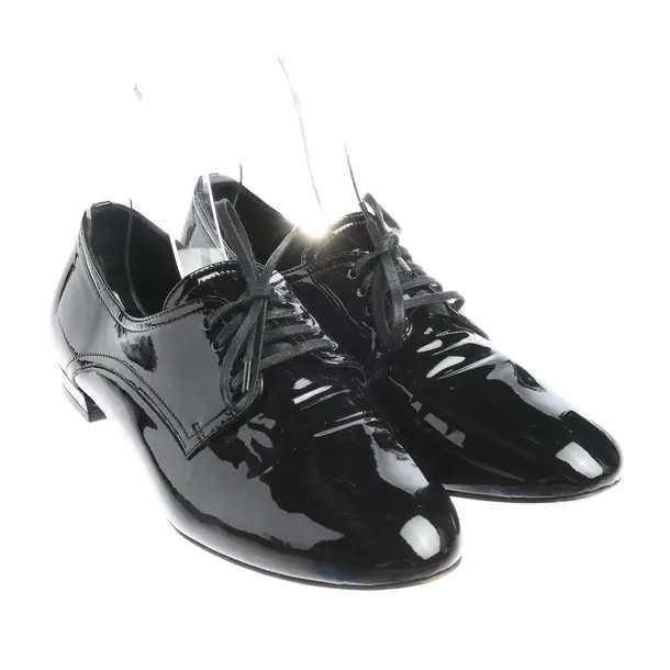 Lace up Shoes in Black, , Miu Miu