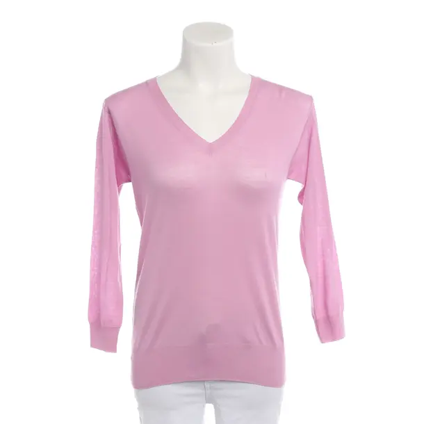 Wollpullover in Rosa, Wolle, Prada
