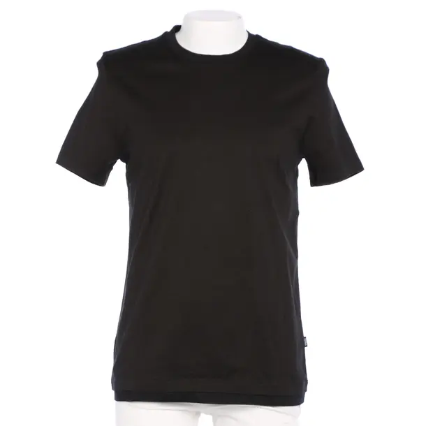 T-Shirt in Schwarz, Baumwolle, Hugo Boss Black Label
