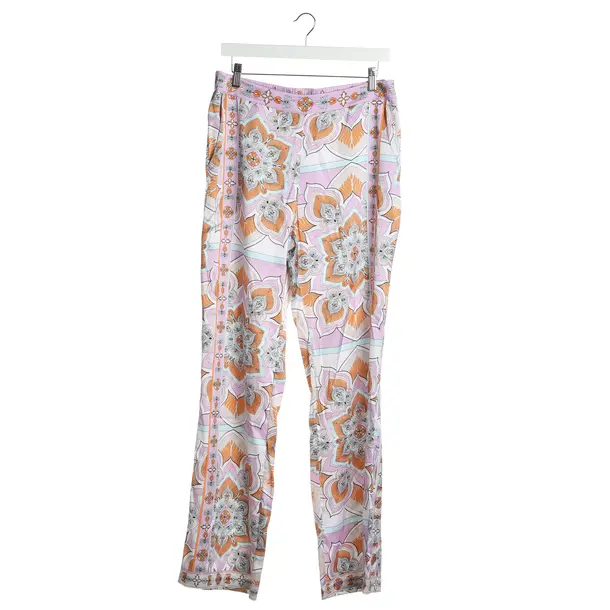 Pants in Multicolored, Silk, Herzensangelegenheit