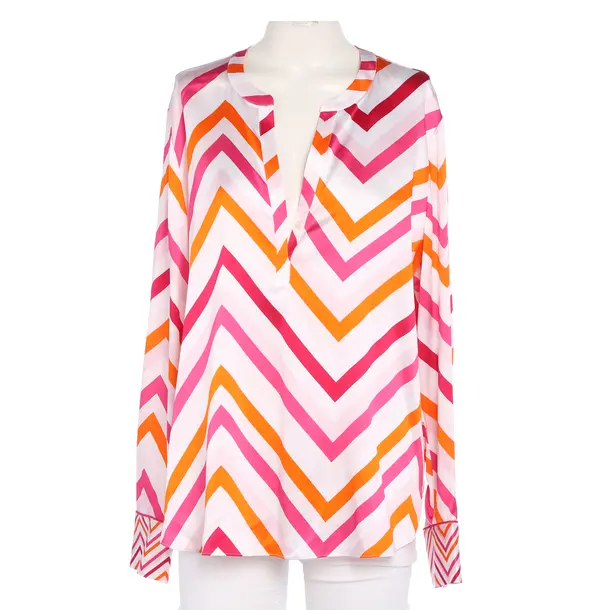 Blouse in Multicolored, Silk, Herzensangelegenheit