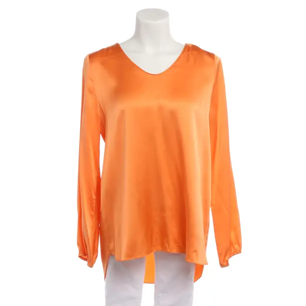 Bluse in Orange, Seide, Herzensangelegenheit