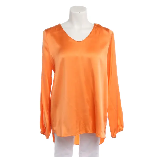 Bluse in Orange, Seide, Herzensangelegenheit
