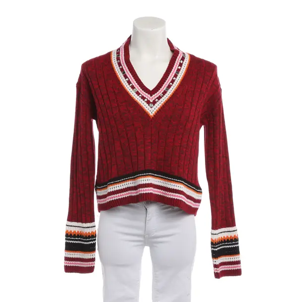 Jumper in Red, Wool, Dondup