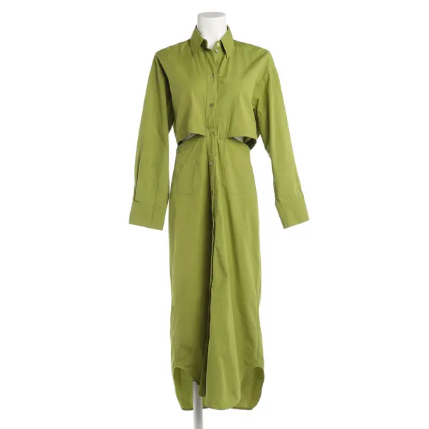 Kleid, in Olivgrün, Baumwolle, Dorothee Schumacher