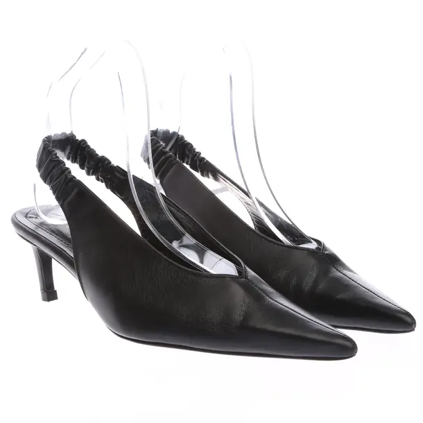 Slingbacks in Schwarz, , Anine Bing