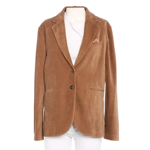 Blazer in Brown, Cotton, Circolo 1901