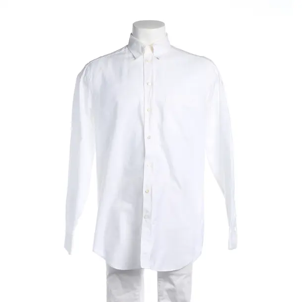 Camicia, in Crema, Cotone, Armani Collezioni