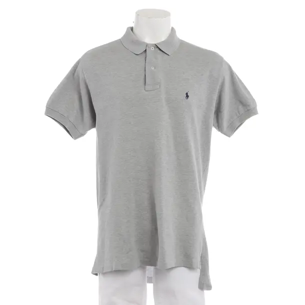 Poloshirt in Grau, Baumwolle, Polo Ralph Lauren