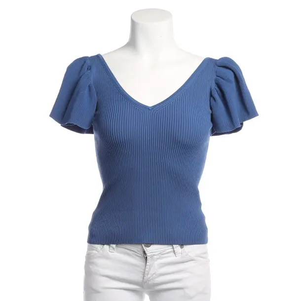 Shirt in Blau, Viskose, Sandro
