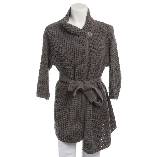 Cardigan in Gray, Cotton, GC Fontana