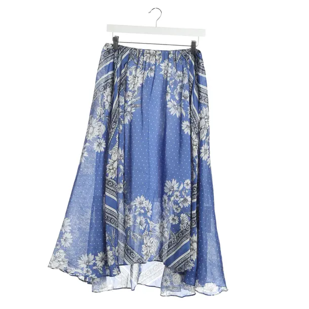 Skirt in Multicolored, Linen, Sandro