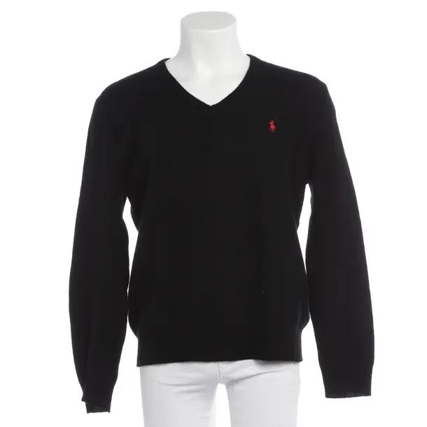 Jumper in Black, Wool, Polo Ralph Lauren