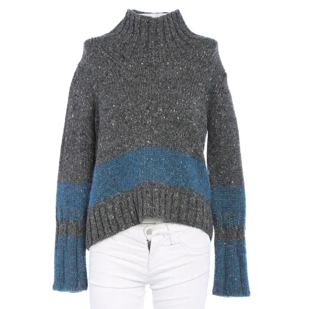 Jumper in Gray, Wool, Jil Sander