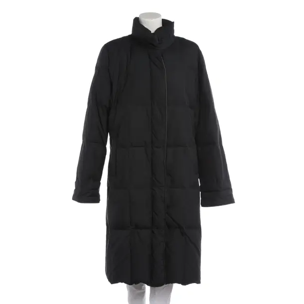 Mid-Season Coat in Black, Polyester, Schneiders