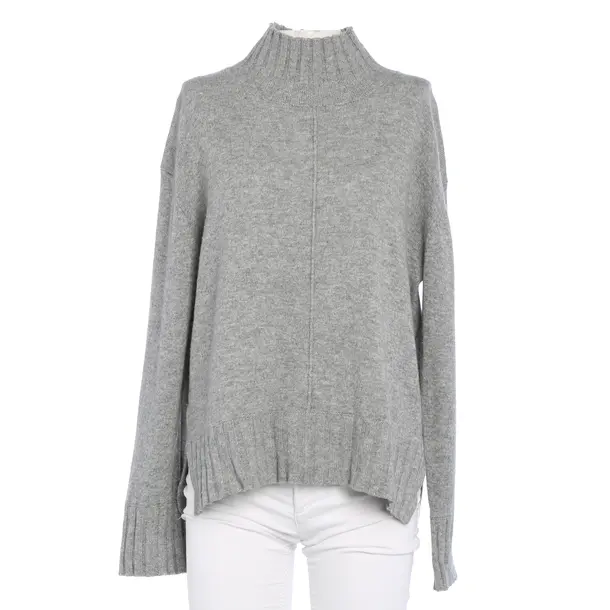 Jumper in Gray, Cashmere, Mos Mosh