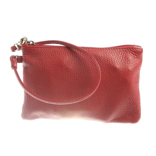 Clutch in Rot, Leder, Coccinelle