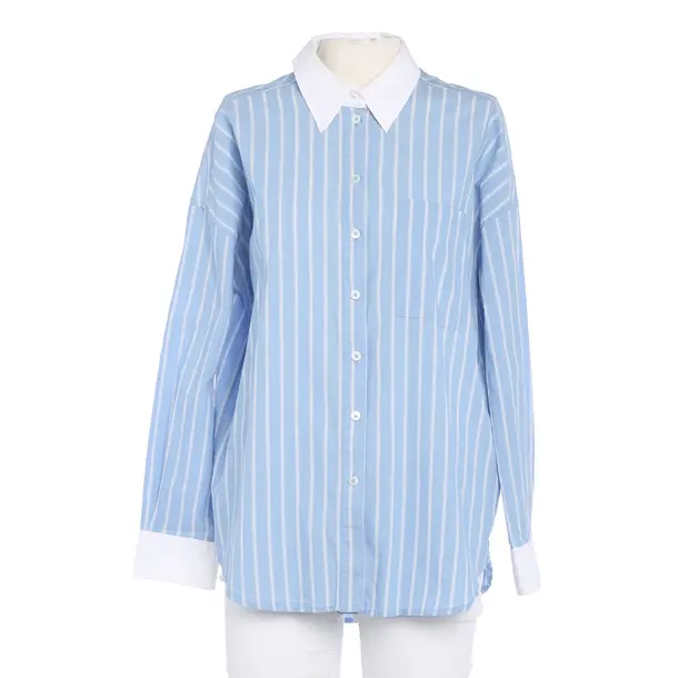 Blouse in Blue, Cotton, Drykorn