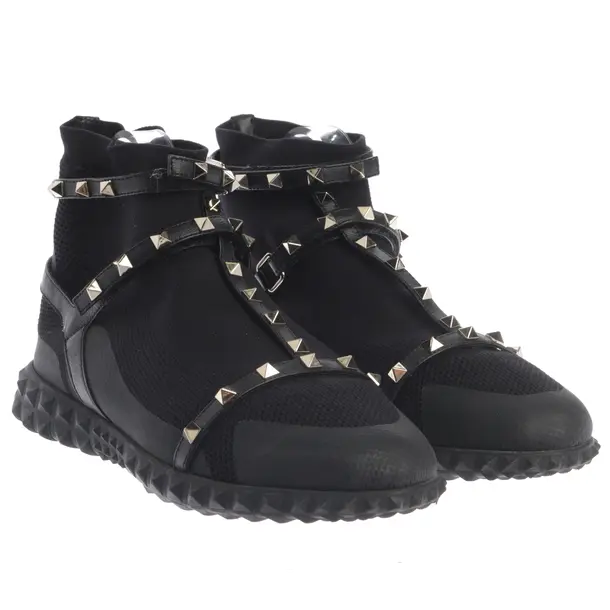 Stiefeletten in Schwarz, , Valentino