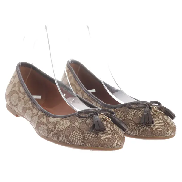 Ballerinas in Braun, , Coach