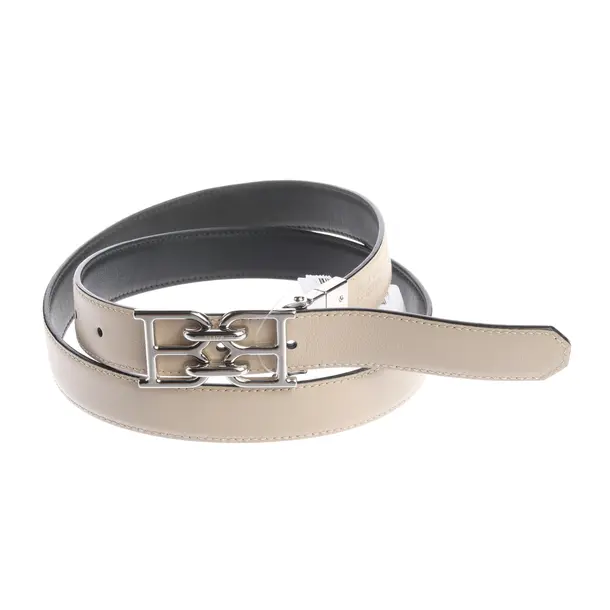Belt in White, Leather, Bally