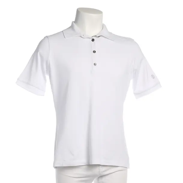Poloshirt in Weiß, Baumwolle, Bogner