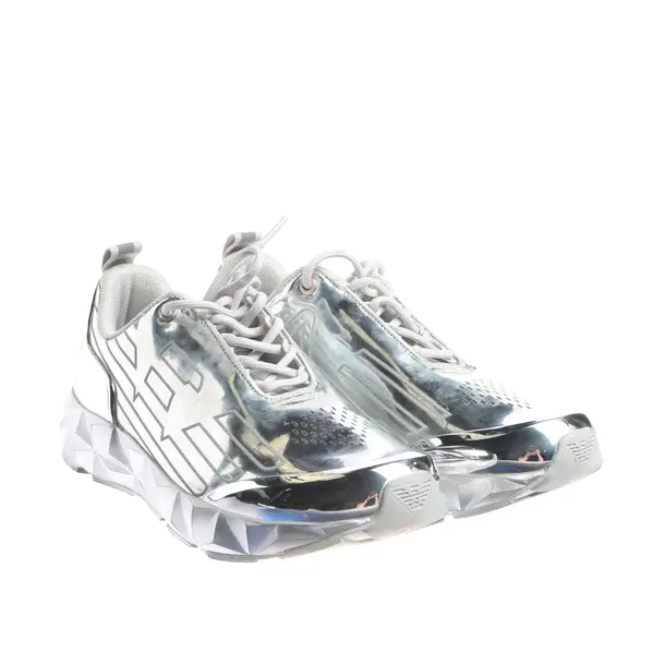 Sneaker in Metallic, , Emporio Armani