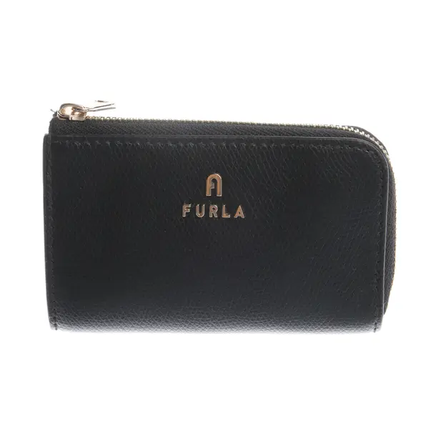 Schlüsseletui in Schwarz, Leder, Furla